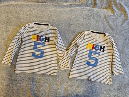 Chlapcenske tricka s dlhym rukavom dvojicky, pepco,92