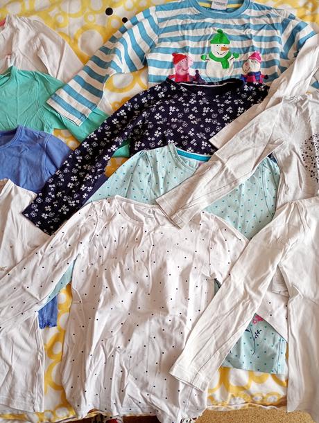 13 ks tričko s dlhým rukavom, 110