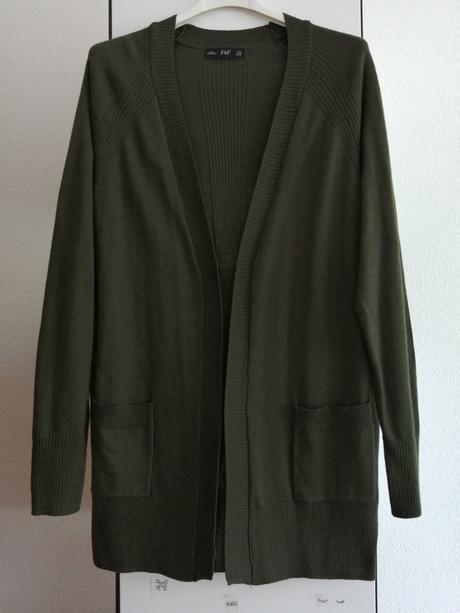 Pekný predĺžený kardigán, f&f,38