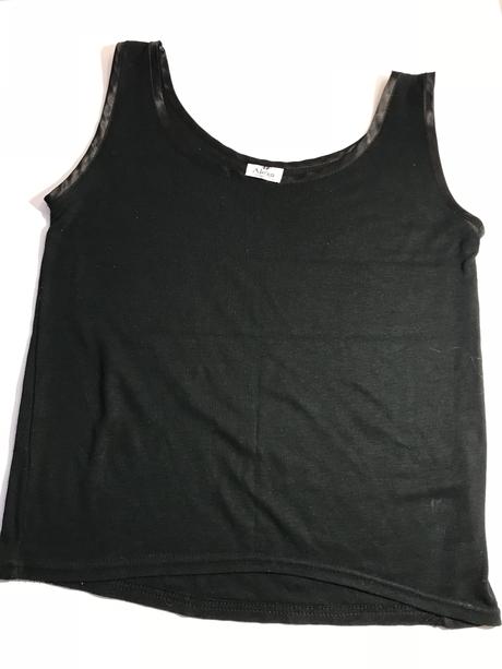 Čierne tielko - pekné - alexo, s