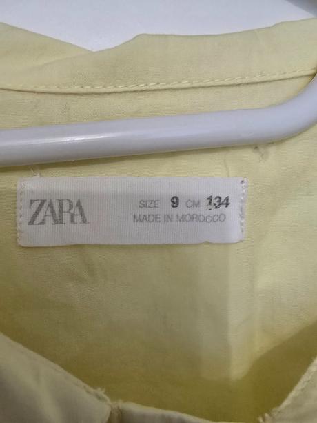Košeľa zara s balónovými rukávmi, zara,134