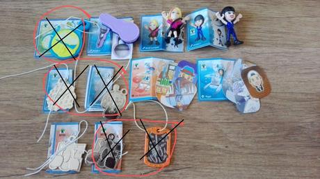 Kinder aj nekidner figúrky, 