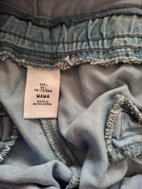 Tehotenské nohavice, h&m,l