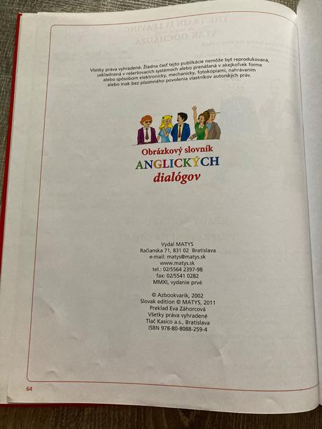 Obrázkový slovník anglických dialógov (2011),
