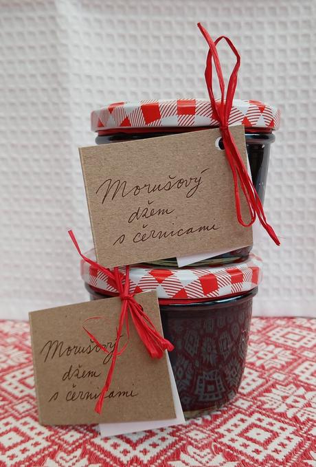 Morušovo-černicový džem, 