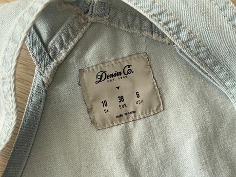 Overal rifľový, denim co,38