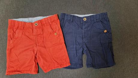 Kraťasy zara modré a červené, zara,104