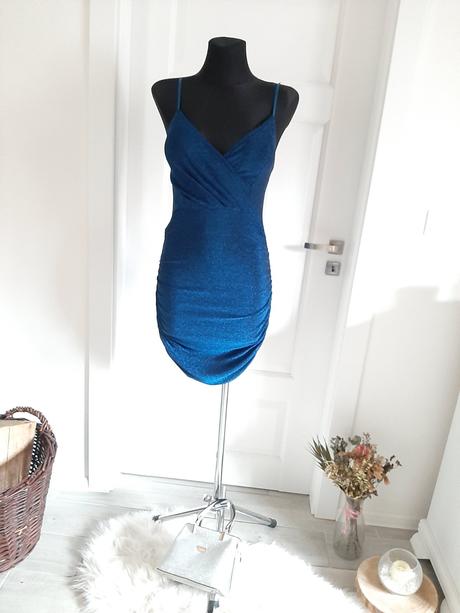 Elegantné dámske trblietavé šaty, 36 - xl