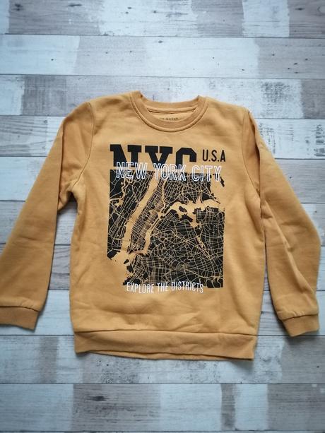 Mikina teplá, primark,140