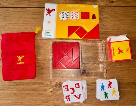 Magnetický tangram djeco,
