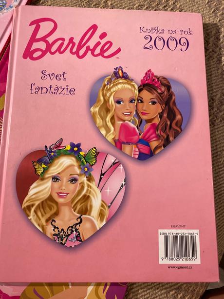 Knižka na rok 2009,2010 barbie, 2009 disney prince,