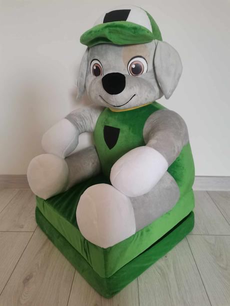 Detské plyšové kresielko,