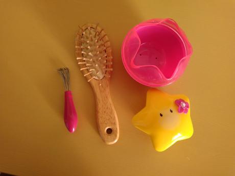 Set na vlasky s hviezdickou box na sponky, 