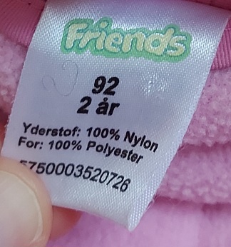 Ružová zimná kombinéza, 92