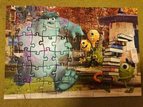 Puzzle monster university 2x66 ks, 