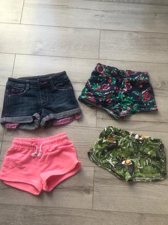 Krásne šortky veľkosť 3-4 roky, zara,104