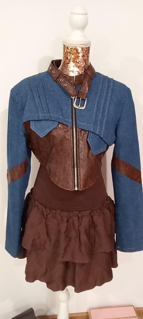 Damska bunda do pása, m