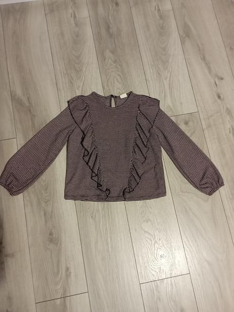 Blúzka s volánom, zara,134