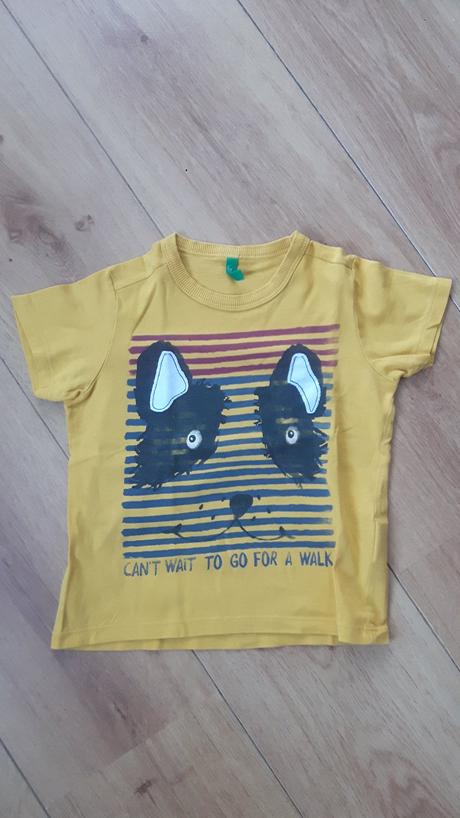Tricko benetton 1-2 roky, benetton,80
