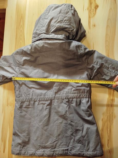 Zimná bunda s kožušinkou, h&m,116