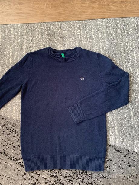 Tenučké pulover beneton, benetton,128