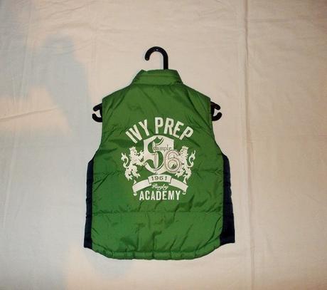 Vesta s potlačou na chrbáte zn. prénatal , prénatal,80