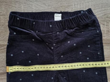 Menčestrové nohavice h&m 128, h&m,128