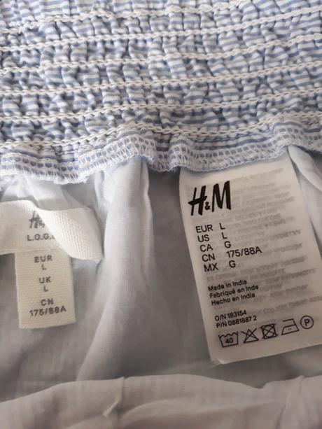 Letná sukňa, h&m,l