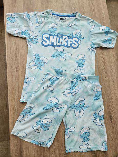 Pyžamo letné šmolkovia, smurfs, reserved,134