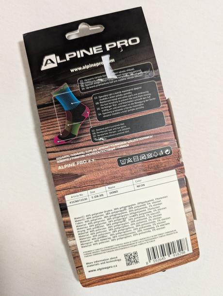 Športové ponožky alpine pro 28/29, alpine pro,29