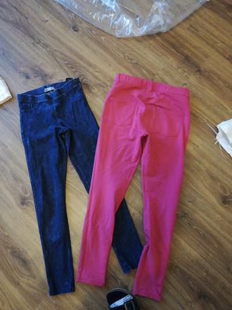 Nohavice, rifle, h&m,152