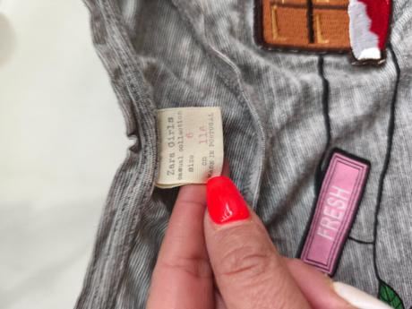Zara tričko s dlhým rukávom 116, zara,116