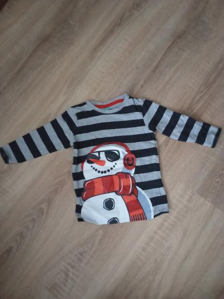 Tričko snehuliak 104/110, 110