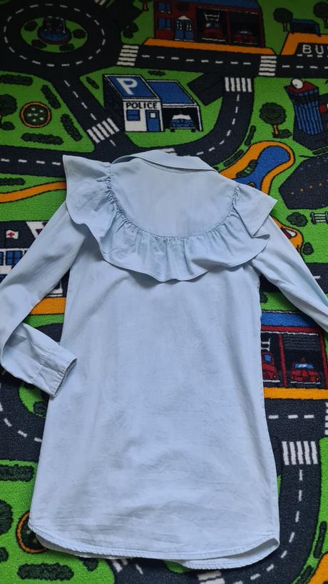 Denimová košeľa, zara,xs