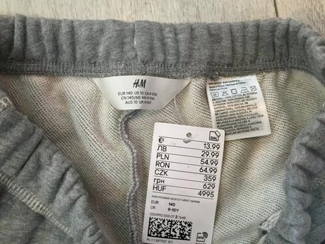 Chlapčenske teplaky 116, 140, h&m,116 / 140