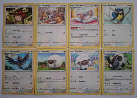 Pokémon karty "sword & shield" (4), 