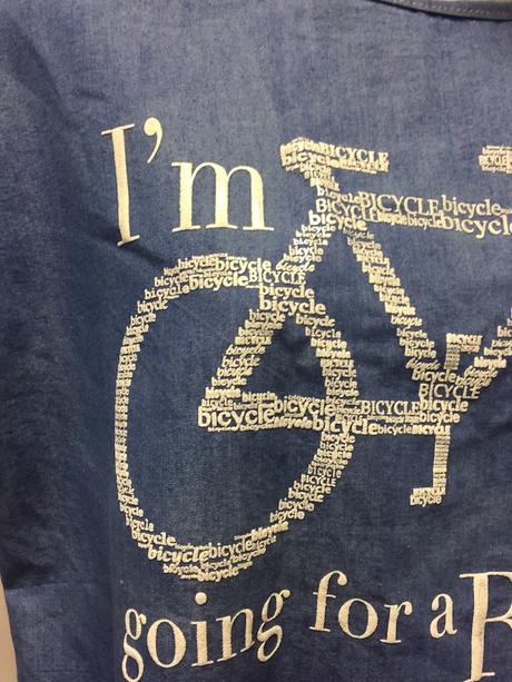 Oversize bavlnené tričko s potlačou, 