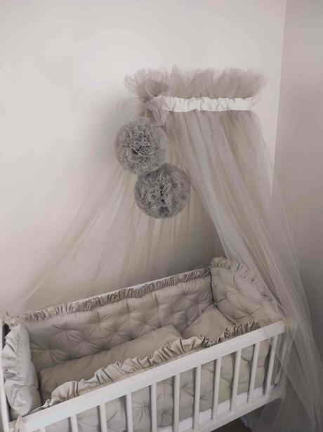 Nový pom pom baldachýn + zavinovačka + hniezdo via, šírka (cm): 60,dĺžka (cm): 120