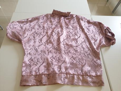 Staroružová blúzka - retro, l