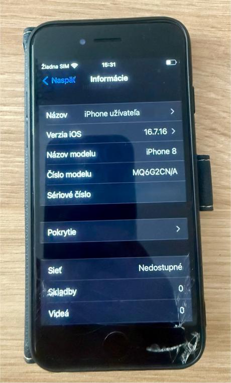 Iphone 8 s prislusenstvom, apple