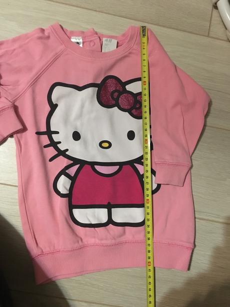 Mikinka hello kitty, h&m,74