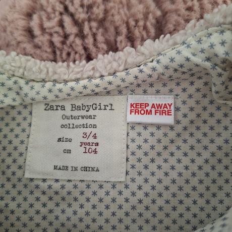 Kožušinova vesta, zara,104