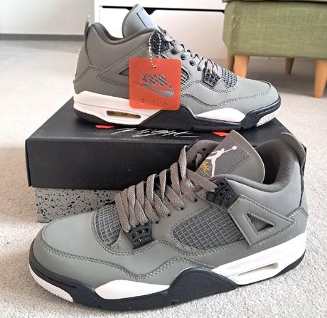 Air jordan 4 cool gray - nove s visačkou nike, nike,45