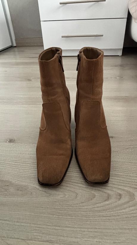 Semisove clenkove cizmy, mango,36