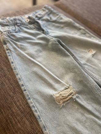 Roztrhané módne rifle, reserved,128