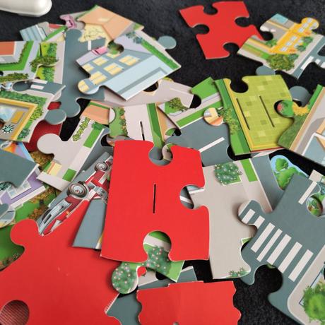 Fire engine 3d puzzle,