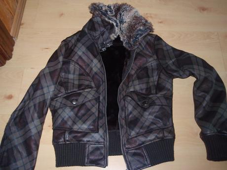 Hruby kozak zatepleny kozusinkou, m