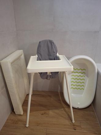 Jedalenska stolicka s vanou, ikea