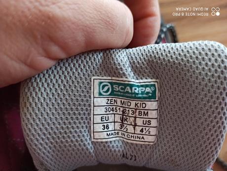 Turisticke topánky zn.scarpa, 36