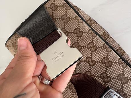 Gucci cloth belt bag ľadvinka, gucci